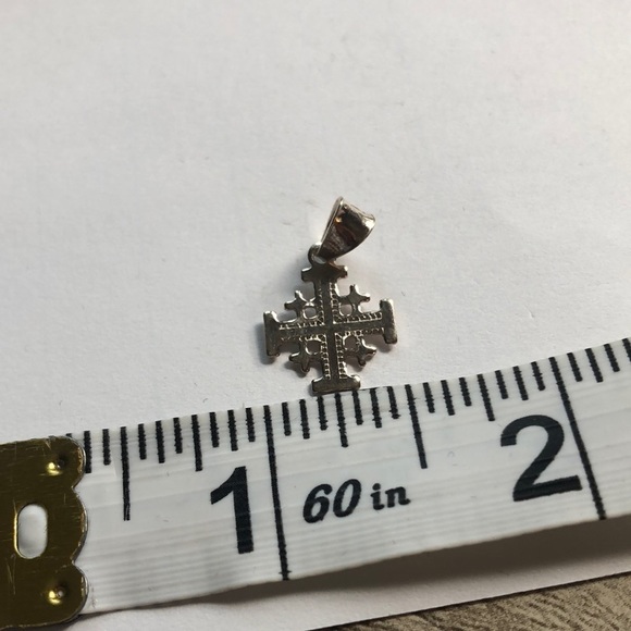 Jerusalem cross 925/sterling silver - Picture 1 of 4